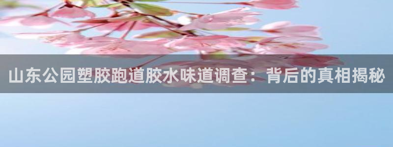 红足1世手机板：山东公园塑胶跑道胶水味道调查：背后的真相揭秘