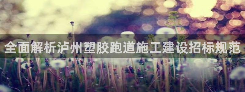 777814红·足一世比分篮球：全面解析泸州塑胶跑道施工建设招标规范