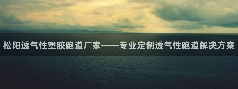44814红足：松阳透气性塑胶跑道厂家——专业定制透气性跑道解决方案