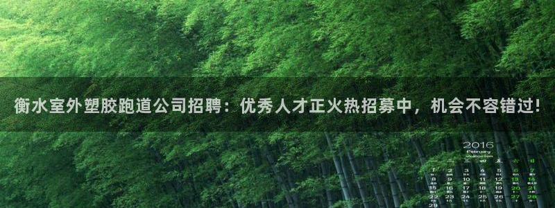 红足一1世比分球探：衡水室外塑胶跑道公司招聘：优秀人才正火热招募中，机会不容错过!