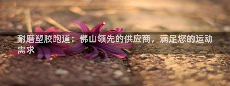 红足1世1站2站管理网：耐磨塑胶跑道：佛山领先的供应商，满足您的运动
需求