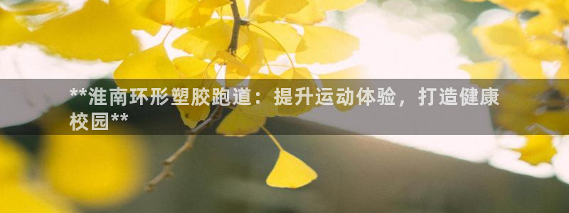 333814红足1世：**淮南环形塑胶跑道：提升运动体验，打造健康
校园**