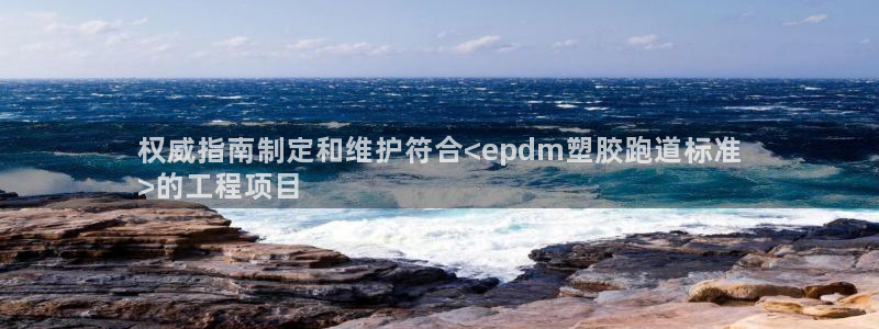 55814红足1世：权威指南制定和维护符合<epdm塑胶跑道标准
>的工程项目