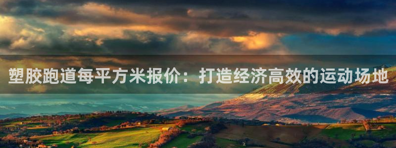 77814红足1世：塑胶跑道每平方米报价：打造经济高效的运动场地