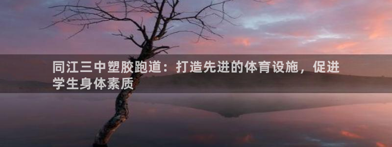 红足一一世足球网开奖记录：同江三中塑胶跑道：打造先进的体育设施，促进
学生身体素质